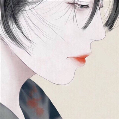 头像女生古风水墨唯美高清图片 有意境悲伤古风头像女孤傲