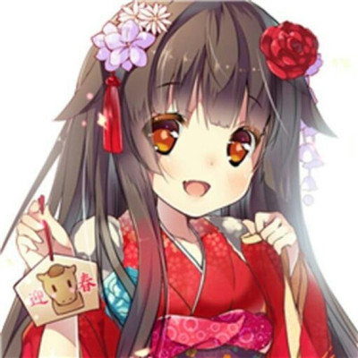 新年女生红色系头像大全 动漫二次元女生帅气超酷头像精选