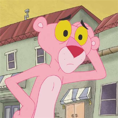 情侣头像一对情侣粉红豹类的 少女心超甜的情侣头像一对