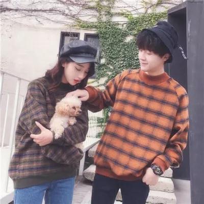 韩范好看情侣贴吧头像合照两张 2024最新个性潮流情侣头像