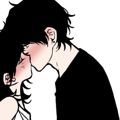 黑白系列动漫情头个性好看 零碎的总是唯美