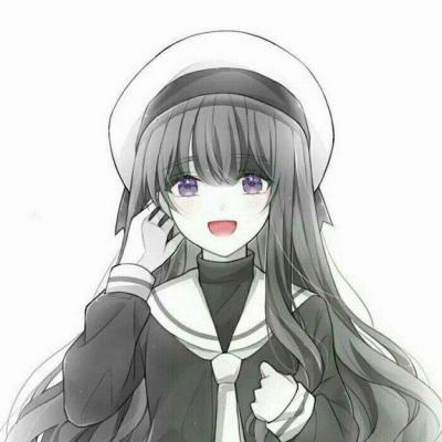 最新好看的卡通动漫情侣头像一男一女 我害怕你会和别人好