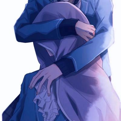 2024二次元动漫情头高清唯美 和呆萌的人出门鬼混啦