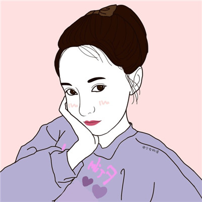 威猛十足女生头像手绘高清图片 爱是凭感觉不是凭性别