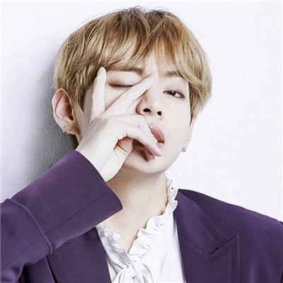 防弹少年团金泰亨男生头像2024 希望我的笑可以晴朗所有的天
