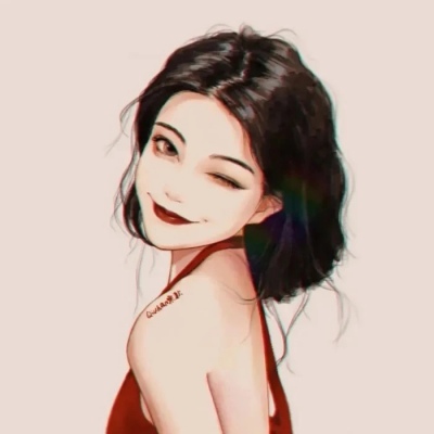 抖音头像手绘女生简单风度 月色与你太过勾魂