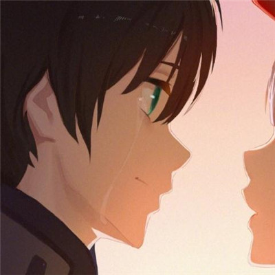 2024超萌卡通情侣头像一对 我喜爱你你就是我的