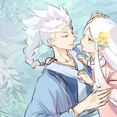 2024甜蜜双人的二次眼动漫情侣头像 有人要你排队有人为你留好位