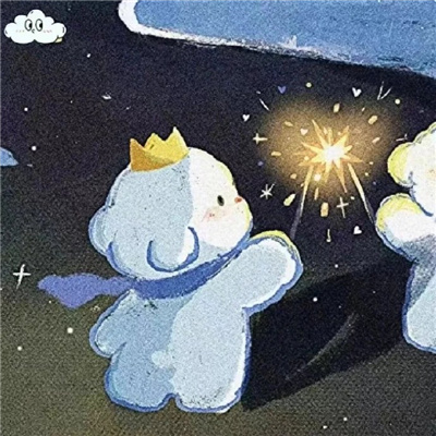 不易撞的神仙呆萌版情头 高清很特别的魅力优秀情头