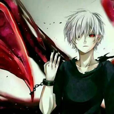 最新微信动漫头像男生冷酷嗜血白发 带点重口味的男生动漫头像