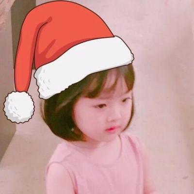 最新圣诞节头像呆萌萌娃 想让你吃醋却怕你祝福