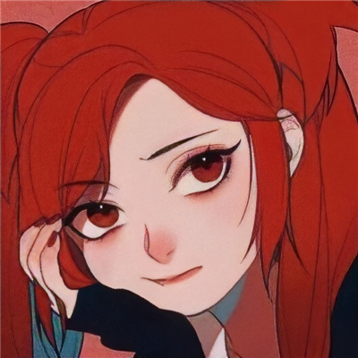 红色喜庆好运吉祥女头最新合集 来领取新年红色头像去吧