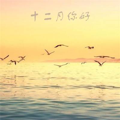 最新十二月你好风景头像唯美清新 寓意好能带来好运的风景带字头像