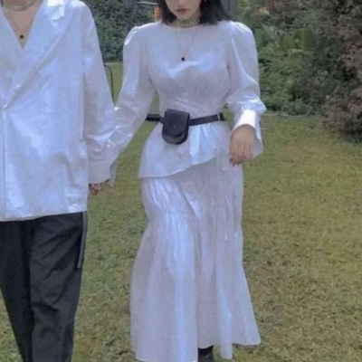 外貌超高的秀恩爱复古优质情侣乐观和爱才是生活的解药