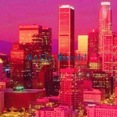 三月微信头像唯美英文配字 月再见月你好唯美带好运头像