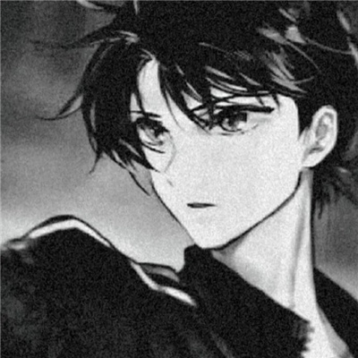 很酷的黑色系男头动漫 超帅气的男头合集