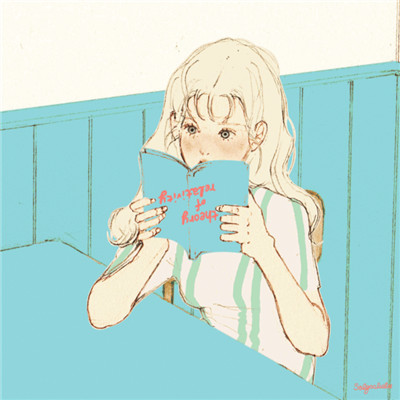 情侣头像唯美素描风格 如果能像你那样总有人赞美