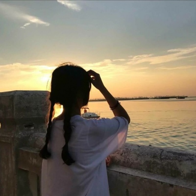 微信女生背影头像唯美高清 从来不认命只认你