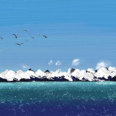 五月唯美的治愈风景月亮溺死在爱河星星得不到爱火