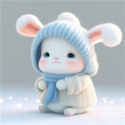 最新兔年呆萌又好萌的兔兔年年亦如此我仍盼年年