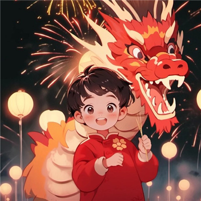 新年微信红色系头像合集 今年明年余年年碎碎念念伴平安