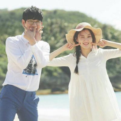 超好看情侣合照头像一对两张 有一种柔和独家拥有