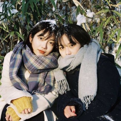 俏皮外貌超级高的姐妹头像超级萌 是爱让我们甘愿舟车劳顿来来往往