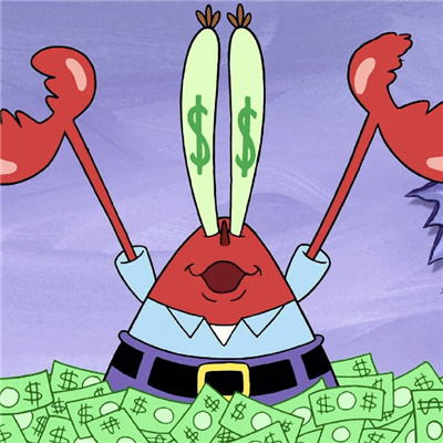 财源滚滚蟹老板发财头像高清合集 那就祝你我有数不尽的鲜花和唯美