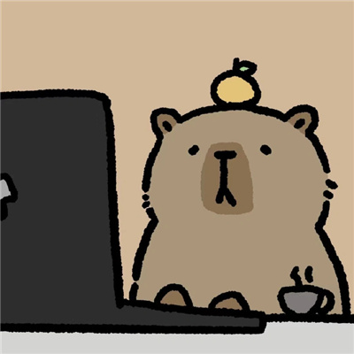 企业微信头像呆萌版热爱工作 年轻人朋友圈过的好是没用的