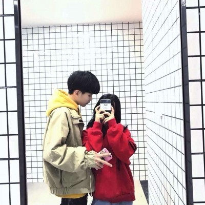 后非主流情侣头像双人 你是我一个人的