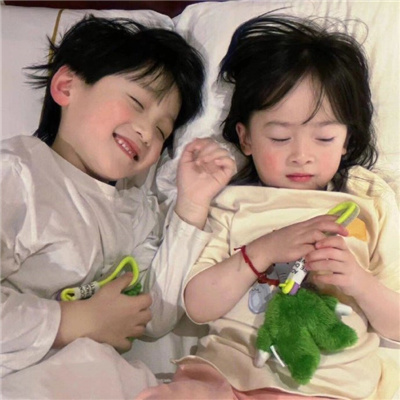 小孩情头呆萌一男一女高清 感的洋气情头合集