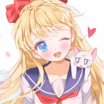 最火卡通头像女生呆萌萌 我不但呆萌而且呆萌你啦