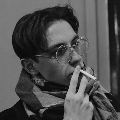 男生黑白头像冷酷忧伤 我注定要打扰你一生