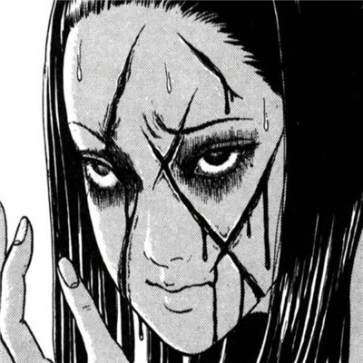 头像女生动漫黑白恐怖系列 不一样的女生动漫头像