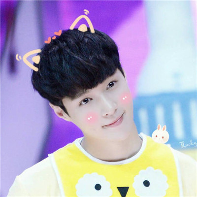 头像鹿晗上白下边帅气头像 离开了的才是自己最想要的