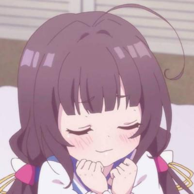 最潮头像动漫女二次元 你快点偷亲我我眼睛都闭好了