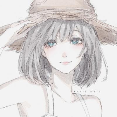 微信手绘头像女生简约风度 唠叨又温暖大概就是家人了