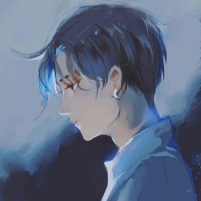 高冷风度的二次元男生动漫小丑不高不帅不是富二代