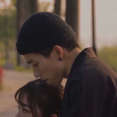 值得收藏的暗黑系精致真人情侣我爱你平淡也温暖无语也唯美