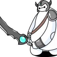 英雄联盟动漫大白头像图片大全 若心情好就开怀的笑