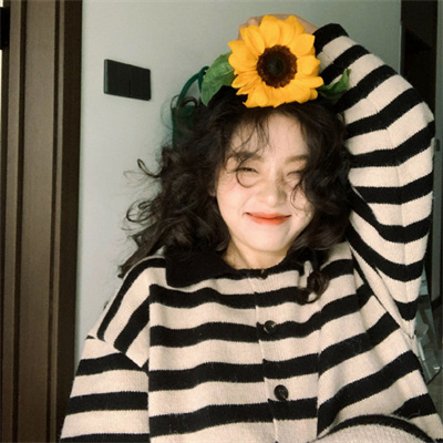 好开心好阳光女头真人优质 笑容开心女头氛围高清治愈系呆萌女头