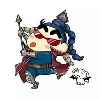 最新微信蜡笔小新英雄联盟头像大全 稀饭吃了不经饿