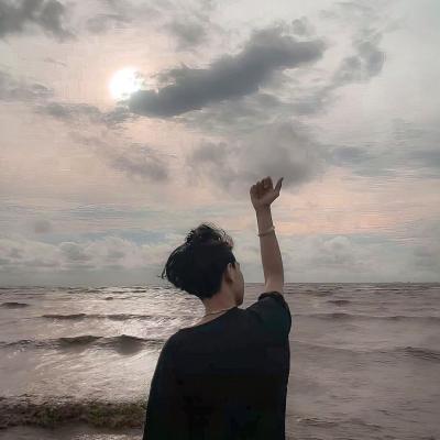 不露脸的风度型男头很文艺 优质高格调的男头