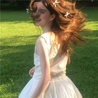 潮流复古欧美女头真人 做你自己因为别人都有人做了