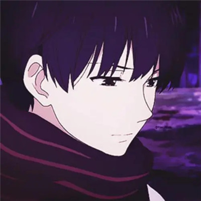 丧系孤独的伤感男生动漫头像很抑郁 抑郁系孤独动漫男头大全