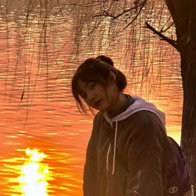 最新版的黄昏日落唯美女头大全 超级唯美的好看女头