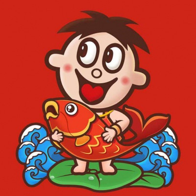 新年旺旺喜庆好运微信山河缱绻风月柔和