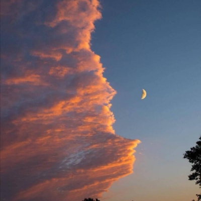 适合秋季的橘色夕阳个性仅一次的人生当然要活的比谁都炽热