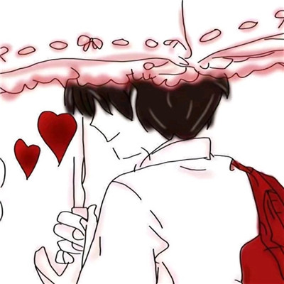 最热门情侣头像卡通一对 你想害我害我好喜爱你