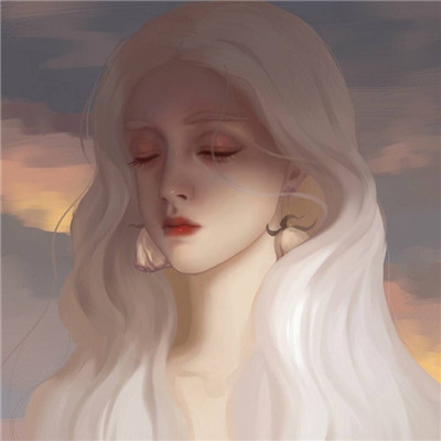 简单清晰美美的女生素描头像 做你想做的错了算我的